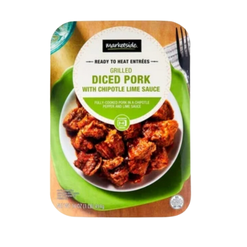 Marketside Grilled Diced Pork w/ Chipotle Lime |Wilson Inmate Package Program 