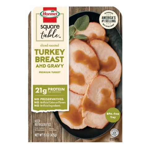 Roasted Turkey Breast & Gravy, 15 oz |Wilson Inmate Package Program 