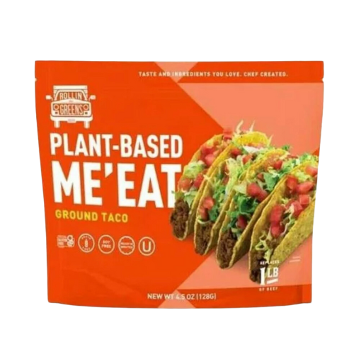 Rollingreens Plant-Based Ground Taco ME'EAT, 4.5 oz |