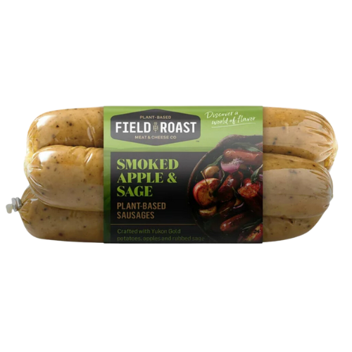 Field Roast Smoked Apple & Sage Plant-Based Sausages, 13 oz |Wilson Inmate Package Program 