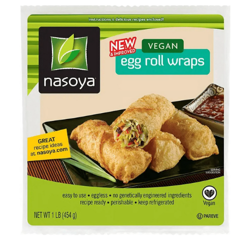 Nasoya Refrigerated Plant-Based Egg Roll Wraps, 16 oz |Wilson Inmate Package Program 