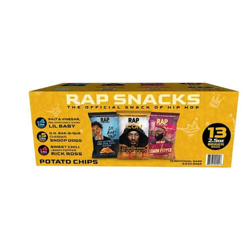 Rap Snacks Gold Variety Pack Chips (2.5 oz., 13 ct.)