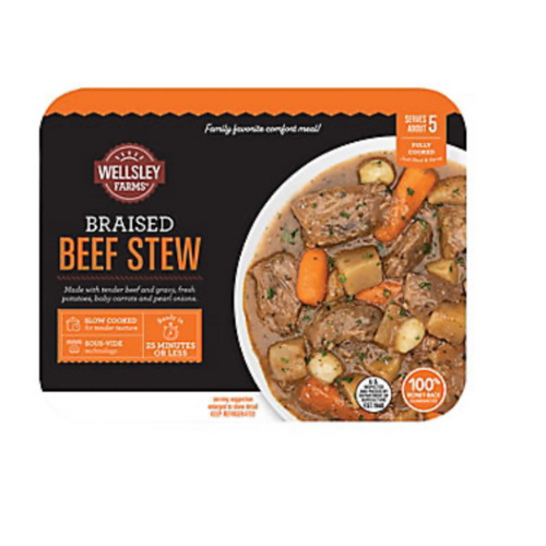 WF Braised Beef Stew, 1.5-2.5lbs. |Wilson Inmate Package Program 