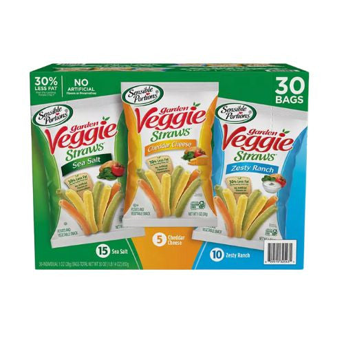 Garden Veggie Straw Variety Pack (30 pk.)
