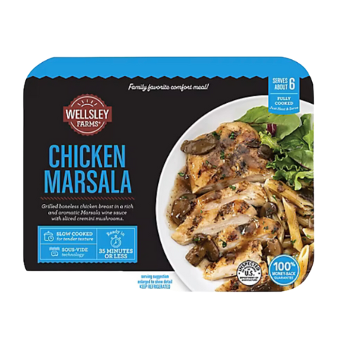 WF Chicken Marsala, 1.98-2.11 lbs. |Wilson Inmate Package Program 