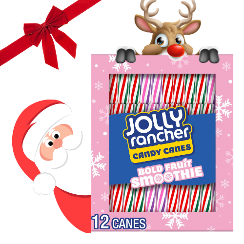 Jolly Rancher Bold Fruit Candy Canes