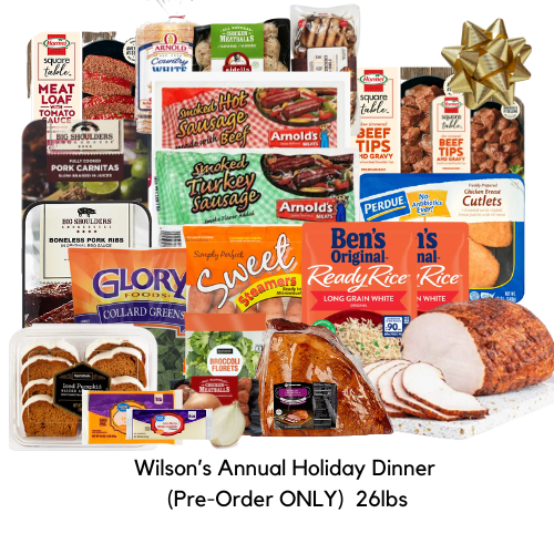 Wilson's Annual Holiday Dinner-Preorder ONLY 26lbs