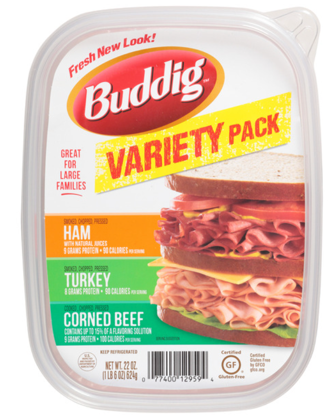 Buddig Variety Pack 22oz