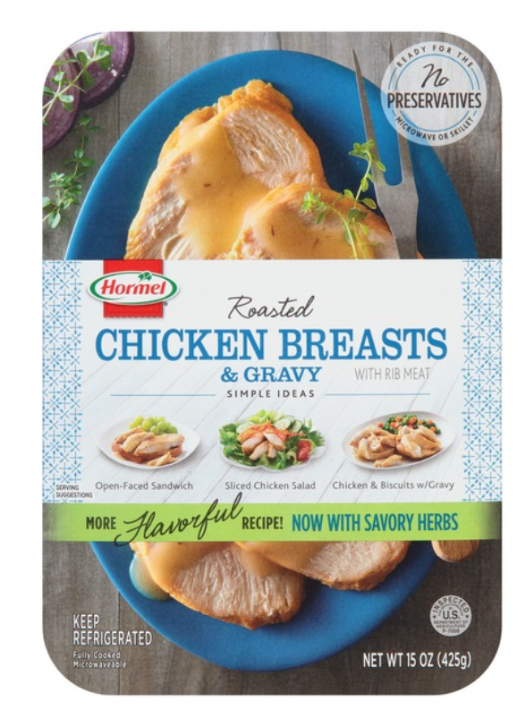Hormel Chicken Breast & Gravy 15oz |Wilson Inmate Package Program 