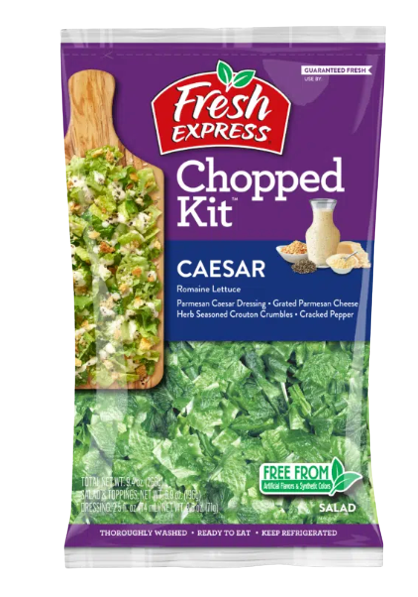 Chopped Ceasar Salad Kit 12oz |Wilson Inmate Package Program 