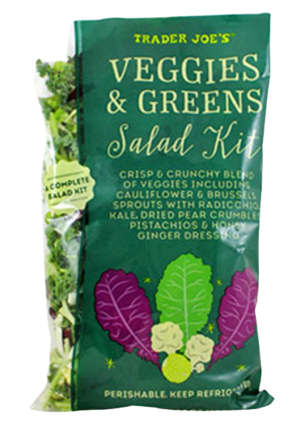 TJ's Veggies & Green Salad Kit |Wilson Inmate Package Program 