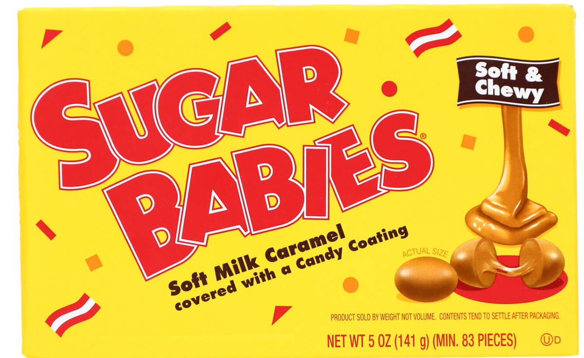 Sugar Babies Milk Caramel Candies, 5 oz.