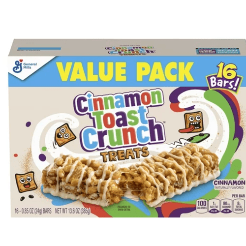 Cinnamon Toast Crunch Breakfast Cereal Bars - 16ct