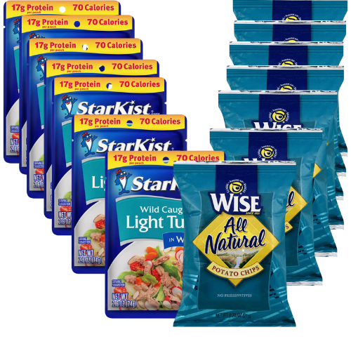 Tuna & Chips Combo (7 Chips & 7 Tuna Pouches)