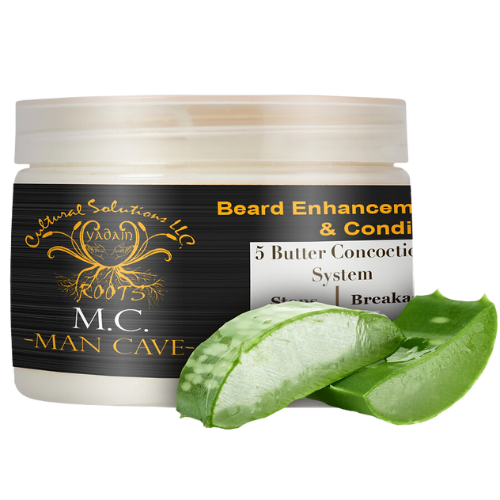 Man Cave (M.C.) Beard Enhancement, Growth Stimulant & Conditioning Butter (12oz)