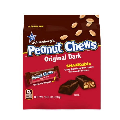 Peanut Chew Dark Chocolate 10.5oz