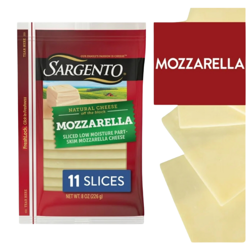 Sargento Natural Mozzarella Cheese Slices 11ct