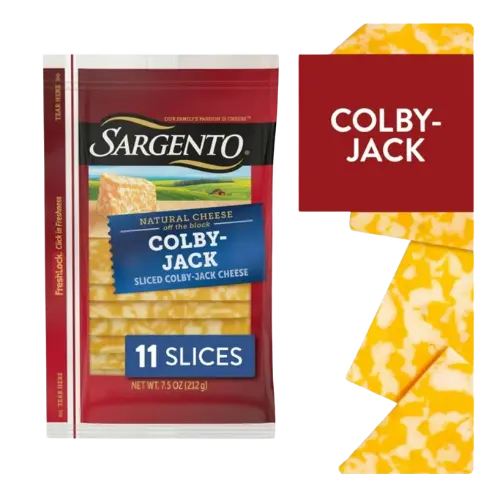 Sargento Natural Colby Cheese Slices 11ct