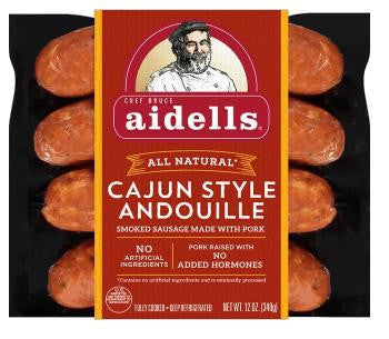 Aidells Cajun Style Andouille Sausage 4ct