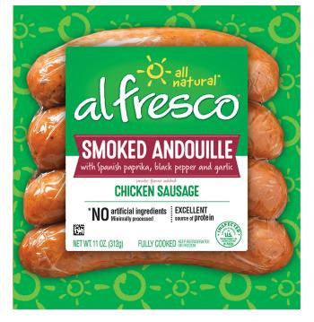 al fresco Chicken Smoked Andouille Sausage