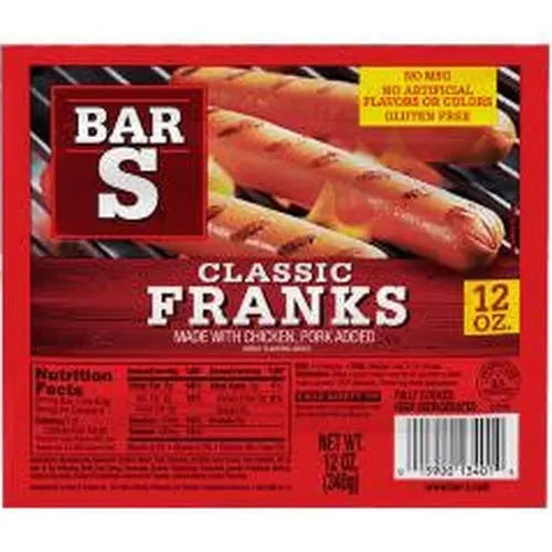 Ball Park Bar S Pork Franks