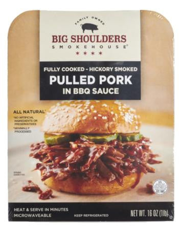 BS Pulled Pork w/BBQ Sauce 16oz
