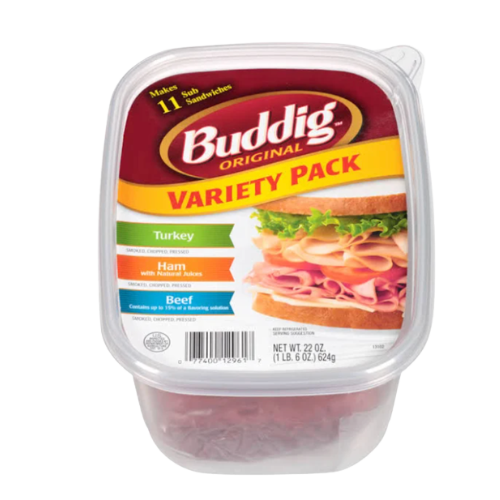 Buddig Variety Pack- Honey Ham 22oz |Wilson Inmate Package Program