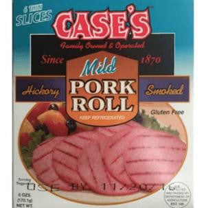 Cases Pork Roll-Mild 6oz