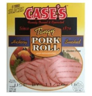 Cases Pork Roll-Tangy 6oz