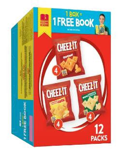 Cheez-It Cheese Variety Pack, 12 Ct,