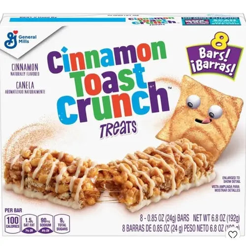 Cinnamon Toast Crunch Breakfast Cereal Bars - 8ct