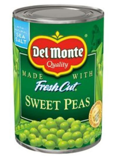 Del Monte Fresh Cut Sweet Peas 15 oz