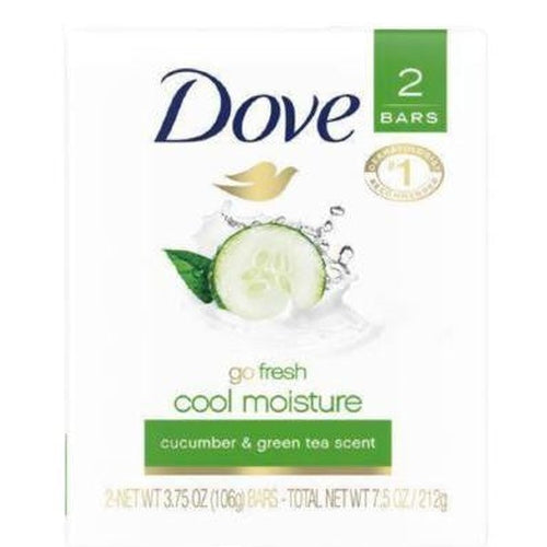 Dove Body Soap, Cool Moisture 2pk