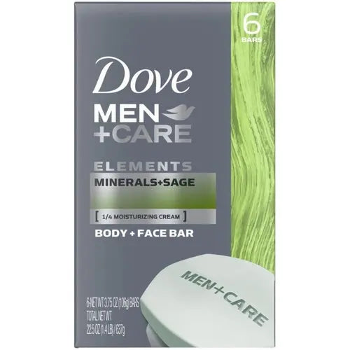 DOVE MEN CARE Elements Bar Charcoal Clay6 pk