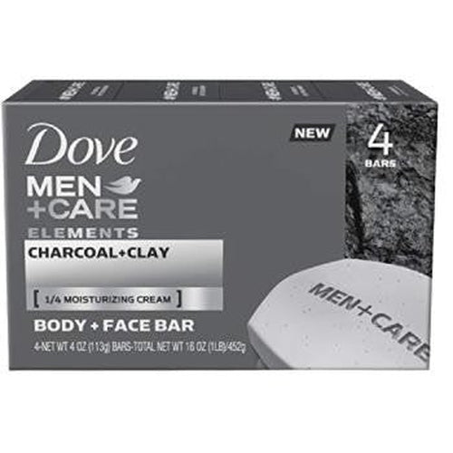 Dove MenCare Charcoal Clay 4pk