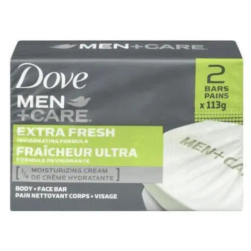 Dove MenCare Extra Fresh Bars 2pk