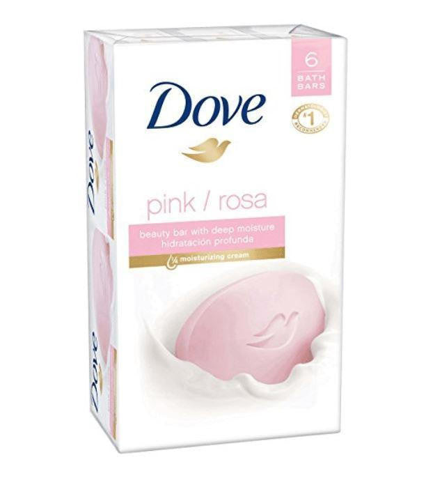 Dove Pink/Rosa Beauty Bars-6Bars