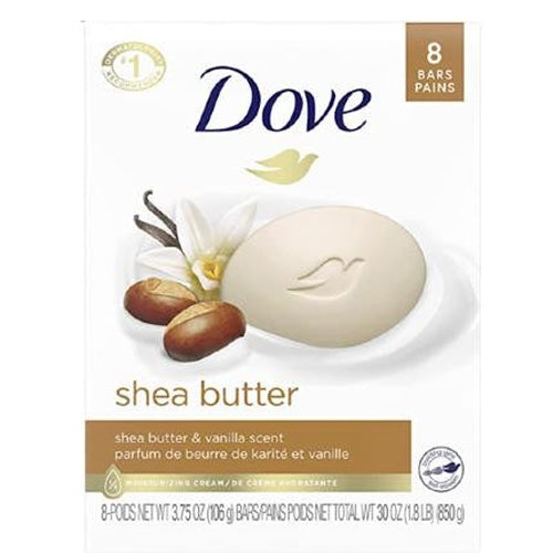 Dove Shea Butter Soap 8Bars