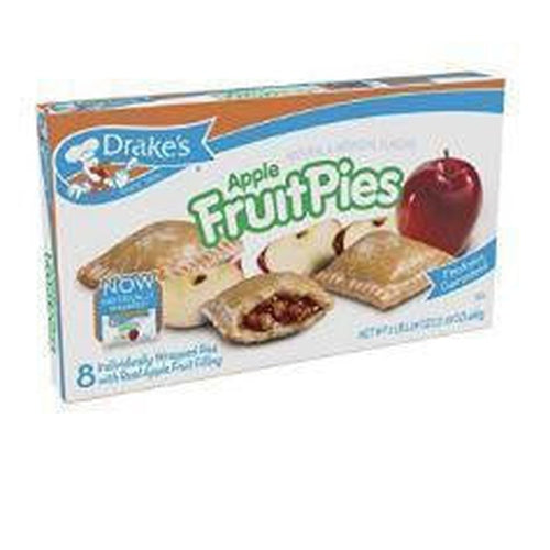 Drakes Apple Fruit Pies 8 Count 16oz