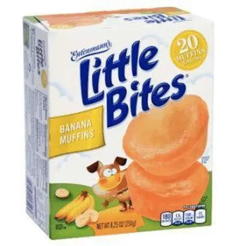 Entenmanns Little Bites Banana Muffins 8.25oz