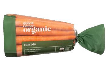 Fresh Organic Whole Carrots 16oz