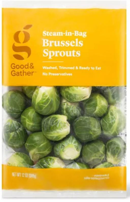 Fresh Vegetables Fresh Brussels Sprouts 12oz Bag |Wilson Inmate Package Program 
