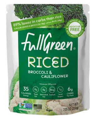 Full Green Riced Broccoli and Cauliflower 7.5oz