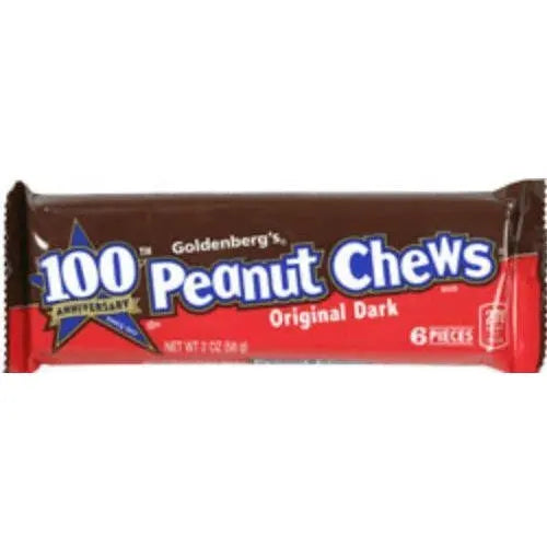 Goldenburgs Peanut Chew Dark Chocolate 2 oz