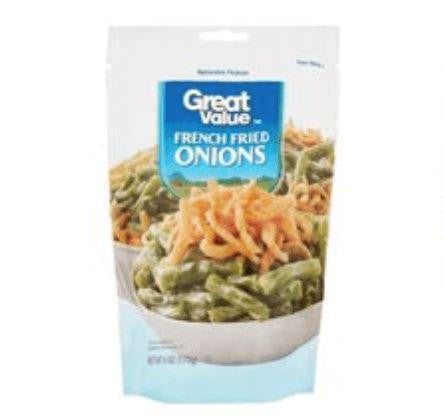 Great Value French Fried Onions, 6 oz