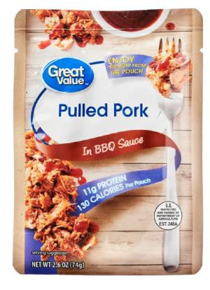 GV Pulled Pork In BBQ Sauce 2.5oz