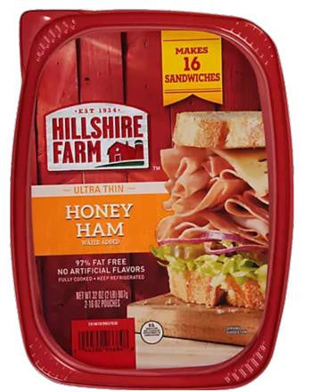 Hillshire Farm Honey Ham Ultra Thin Sliced 1lb