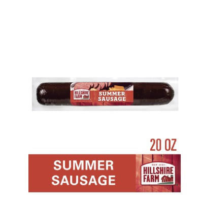 Hillshire Farm Summer Sausage-PORK |Wilson Inmate Package Program 