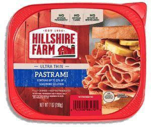 Hillshire Farm Thin Sliced Pastrami, 7 oz
