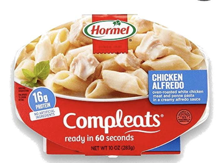 Hormel Compleats Chicken Alfredo, 9 Ounce 1 Pk